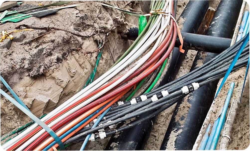 Underground DTH Cable Provision